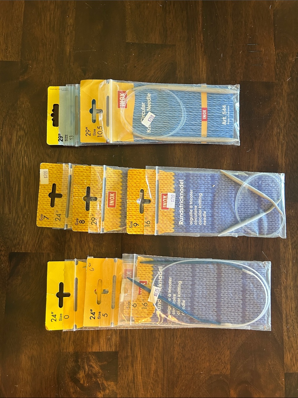 Circular Knitting Needles Set - INOX